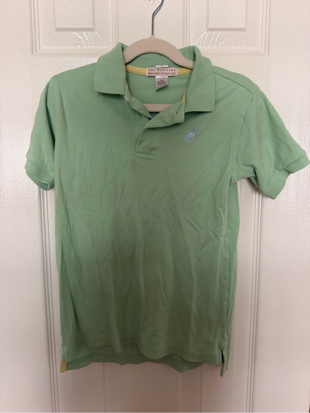 The Beaufort Bonnet Company Mint Green Boys Polo